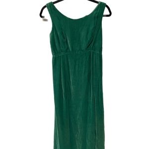 Vintage emerald green dress